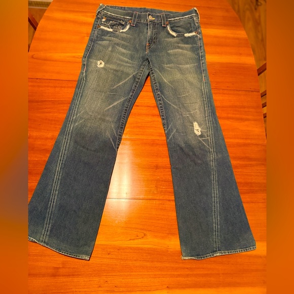 True Religion Other - Mens True Religion Jeans Joey Twisted Bootcut Flare 34x33